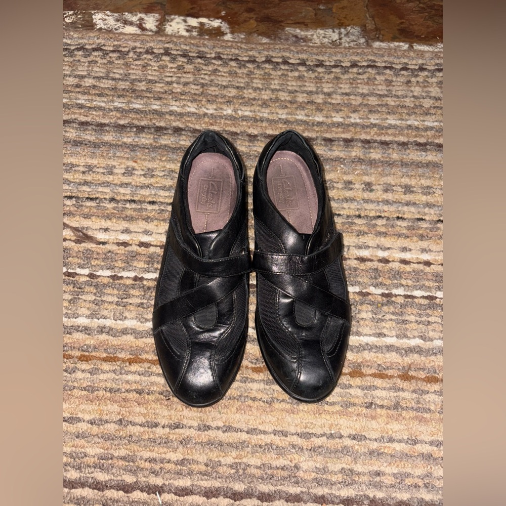 Clark’s Black Shoes